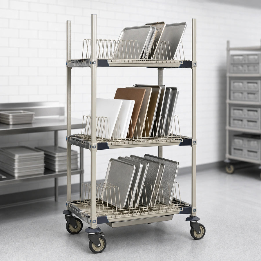 Three-Tier Drying Configuration
