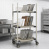 Thumbnail image #4 for MetroMax i 36-Inch Mobile 3-Tier Tray Drying Rack with Drip Tray