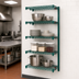 Thumbnail image #3 for Eagle Group Valu-Gard 4-Tier Add-On Wire Shelving Unit, 24