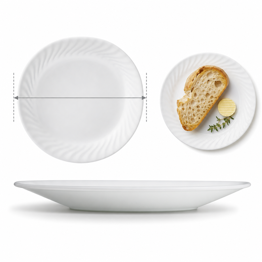 Bread & Butter Plate Size