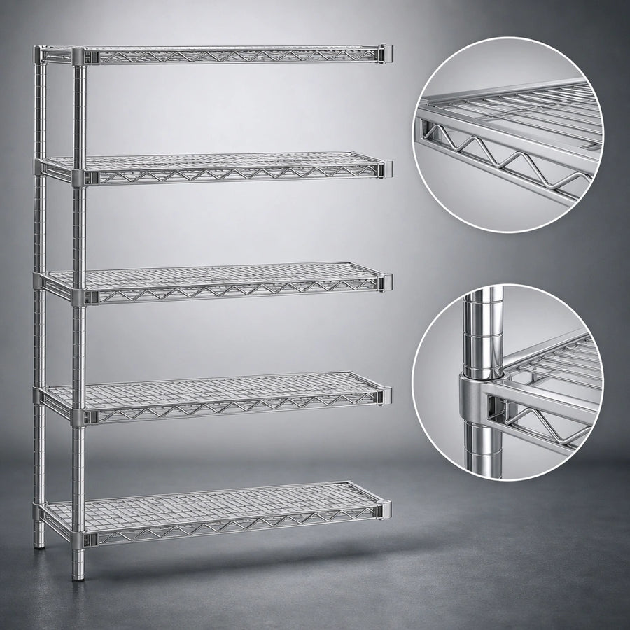 Patented QuadTruss® Shelves