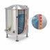 Thumbnail image #3 for Legion LTI-100 100-Gallon Stationary Direct Steam Kettle, 2/3 Jacketed, Insulated