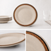 Thumbnail image #4 for Durus® 9 Inch Round Wide Rim Melamine Dinner Plate, Sierra Sand