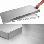Thumbnail image #3 for Quantum 3030SSTOP 30 x 30 Inch 18-Gauge 304 Stainless Steel Wire Shelf Top Cover