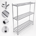 Thumbnail image #3 for Omcan Aluminum Keg Rack, 4-Keg Capacity