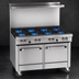 Thumbnail image #3 for Southbend S-Series 48-Inch Gas Restaurant Range with 8 Open Burners, Standard Oven, Cabinet Base and Hi-Shelf Backriser