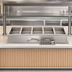 Thumbnail image #3 for Wells MOD-500TDM/AFS Five-Well Top-Mount Drop-In Electric Food Warmer with Auto-Fill and Manifold Drains