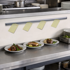 Thumbnail image #4 for Winco ODR-48N 48-Inch Aluminum Order Rack / Check Minder, Wall or Counter Mount Case of 24