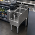 Thumbnail image #3 for Sapphire Underbar Blender Station with Sink, 18-Inch Wide, 304 Stainless Steel