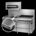 Thumbnail image #3 for Jade Range Titan JMRH-36GT 36-Inch Modular Gas Griddle Top Range with Thermostatic Controls