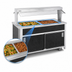 Thumbnail image #3 for Atlas Metal BLH-2-BU 2-Well Electric Mobile Buffet Hot Food Serving Counter