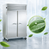 Thumbnail image #3 for Traulsen Dealer's Choice G Series 2-Section Reach-In Freezer with Full-Height Solid Doors