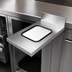 Thumbnail image #3 for BK Resources 18-Gauge Stainless Steel Underbar Trash Chute