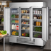 Thumbnail image #4 for Beverage Air Horizon Series Three-Section Reach-In Refrigerator, 70.19 Cu. Ft., Solid Doors, Bottom-Mounted Self-Contained, Stainless Steel