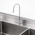 Thumbnail image #3 for T&S Brass Low-Lead Single Pantry Deck-Mount Faucet with 5 3/4-Inch Rigid Gooseneck