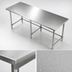 Thumbnail image #3 for Sapphire Manufacturing 84-Inch x 36-Inch Stainless Steel Work Table with Open Base