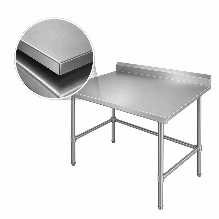 18/400 Stainless Steel Reinforced Top