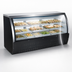 Thumbnail image #3 for Omcan 82-Inch Full Service Refrigerated Deli Display Case with Curved Glass and Self-Contained Refrigeration
