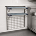 Thumbnail image #3 for Metro SmartWall Life Wall-Mounted Station Base Kit with 24 x 36 Wire Grid and Two 18 x 36 MetroMax 4 Grid Mat Shelves