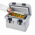 Thumbnail image #4 for Cambro S-Series Ultra Pan Carrier Top-Loading Insulated Food Pan Carrier for 1 GN Pan Up to 8 Inches Deep, Speckled Gray