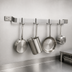 Thumbnail image #3 for Eagle Group 72-Inch Wall-Mount Single-Bar Stainless Steel Pot Rack