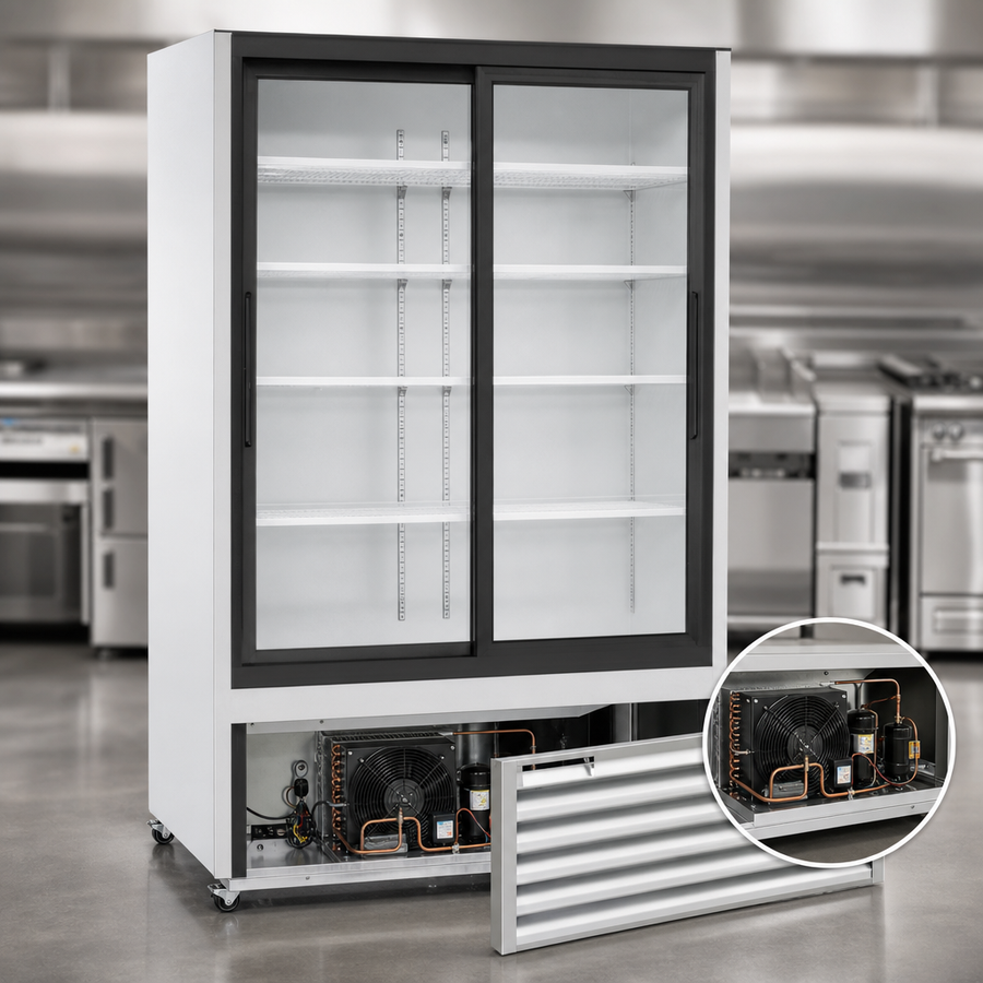 Bottom-Mounted Self-Contained R290 Refrigeration