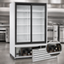 Thumbnail image #3 for Everest Refrigeration EMGR48C 48 Cu. Ft. Two-Section Sliding Glass Door Chromatography Refrigerator