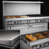 Thumbnail image #3 for Southbend Ultimate 60-Inch Gas Restaurant Range with 48-Inch Griddle and 2 Standard Ovens