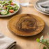 Thumbnail image #3 for American Metalcraft Naturals 14-Inch Round Melamine Platter, Olive Wood Pattern