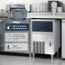 Thumbnail image #3 for Brema Undercounter Cube Ice Maker with 35 lb Bin, Air-Cooled, Self-Cleaning AWS, 90 lb/24 Hr