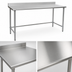Thumbnail image #3 for BlendPort® Deluxe Series 30-Inch x 24-Inch 16-Gauge Stainless Steel Work Table with 4-1/2-Inch Backsplash