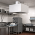 Thumbnail image #4 for SimpleSpec Type II Dishwasher Canopy Hood with Exhaust Collar, Ceiling Mount, 42