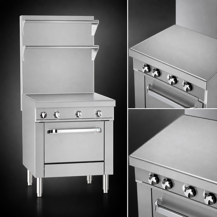 Product image #3 for Southbend Platinum Heavy Duty 18-Inch Solid Top Spreader Cabinet with Cabinet Base and 6-Inch Legs