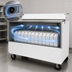 Thumbnail image #3 for Beverage-Air SMF58HC-1-W-02 58-Inch Single Access Forced Air School Milk Cooler, 24 Cu. Ft., White Exterior/Stainless Interior