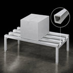 Thumbnail image #3 for Channel Manufacturing CA2436 C-Channel Aluminum Dunnage Rack, 36 x 24 x 12 in, 2,500 lb Capacity