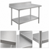 Thumbnail image #3 for John Boos Stallion Stainless Steel Top Work Table, 72
