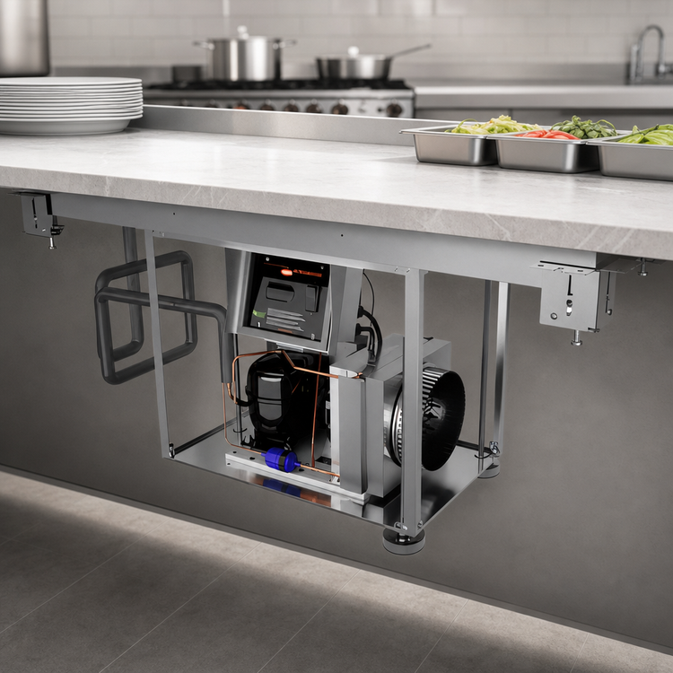 Product image #3 for Hatco 36-Inch Undermount R-290 Cold Shelf