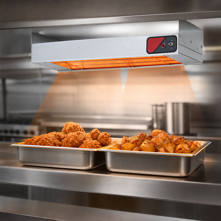 Product image #3 for Nemco 24-Inch Dual Infrared Strip Heater with Infinite Temperature Control, 240V