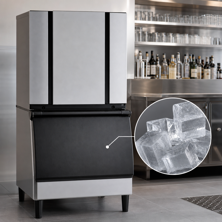 Product image #4 for Ice-O-Matic Elevation Series™ 22-Inch Wide Modular Full Cube Ice Maker, Water-Cooled, Approx. 550 lb/Day