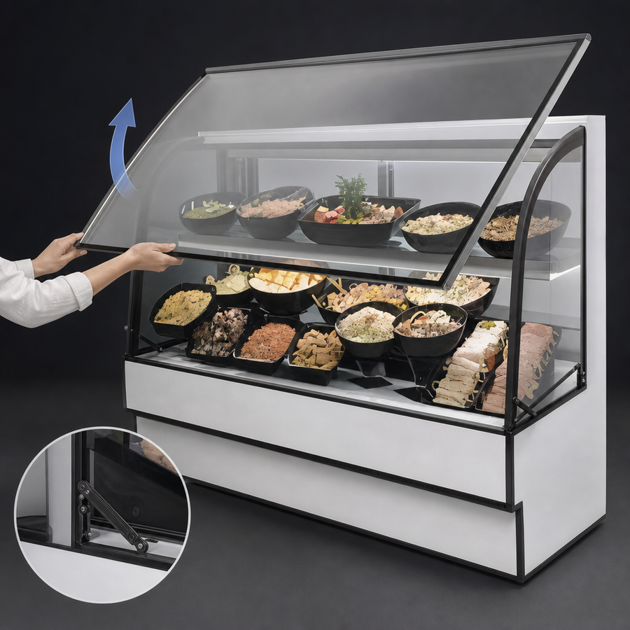 Curved Thermopane Front Glass