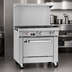 Thumbnail image #3 for Southbend S-Series 36-Inch Gas Restaurant Range with Griddle and Cabinet Base