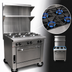Thumbnail image #3 for Southbend Platinum 36-Inch Heavy Duty Sectional Gas Range with 6 Open Burners and Convection Oven Base