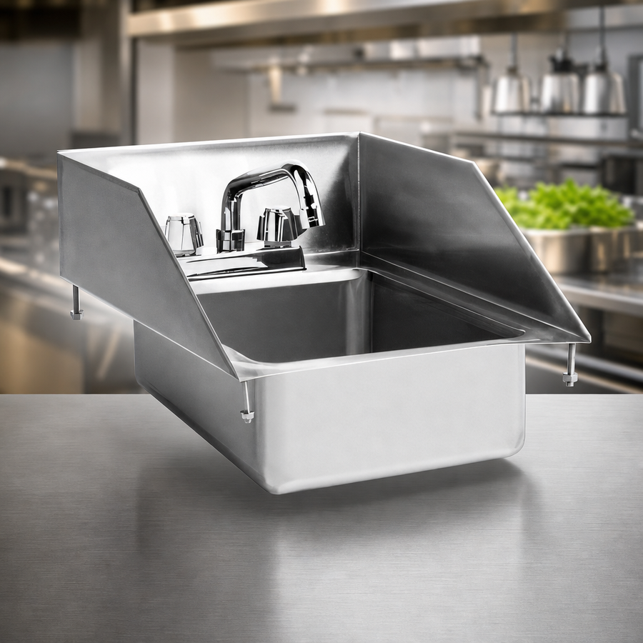 16-Gauge 304 Stainless Steel Top