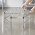 Thumbnail image #3 for Metro Super Erecta Chrome Dunnage Rack with Lift-Off Mat, 24 x 24 Inch, 14-1/2 Inch High, 1600 lb Capacity