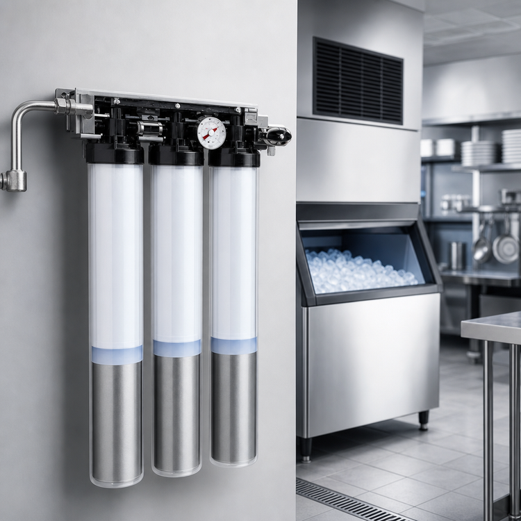 Product image #3 for Scotsman SSM Plus Triple-System Ice Machine Water Filter Assembly for Cubers Over 1,200 lb