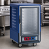 Thumbnail image #3 for Metro C5 3 Series Half-Height Mobile Heated Holding and Proofing Cabinet with Clear Polycarbonate Door, Blue Insulation Armour, 1440W