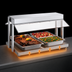 Thumbnail image #3 for Hatco Glo-Ray® 42-Inch Countertop Buffet Warmer with Heated Base and Sneeze Guard