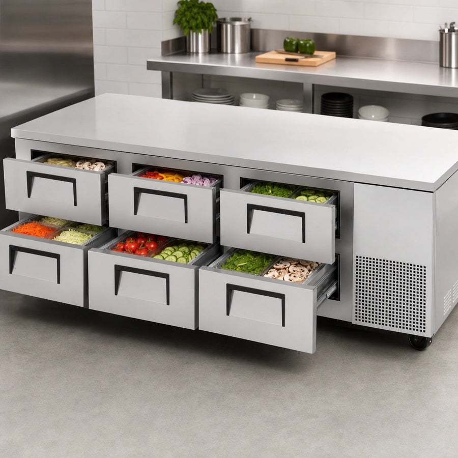 Six Drawer Storage