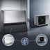 Thumbnail image #4 for Ice-O-Matic Elevation Series Modular Full-Size Cube Ice Maker Head, 48.25 Inch Wide, Remote Condenser Not Included