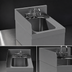 Thumbnail image #3 for Advance Tabco Prestige Left Welded Side Splash for 20-Inch Unit